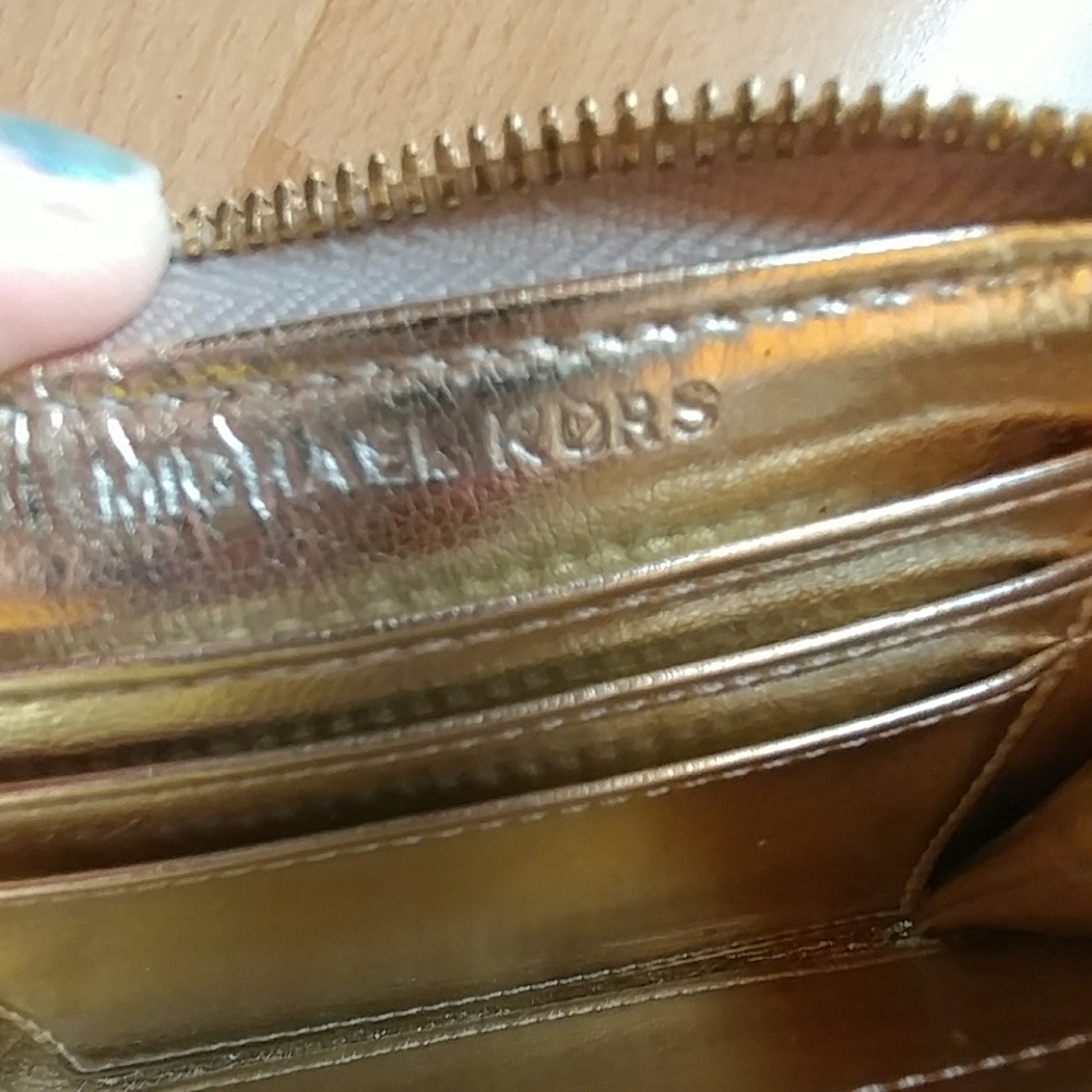 Michael Kors Mini Wallet Zip Around Python - image 4